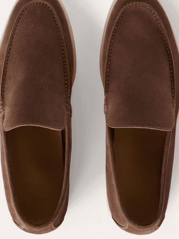 Mocassim Loafer Masculino Alvo Club Azul Marrom Royal