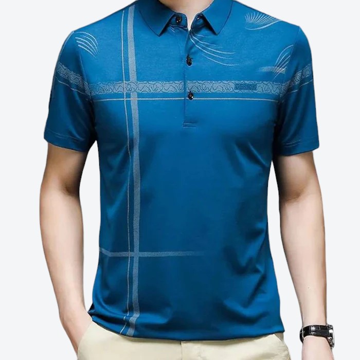 Camisa Polo Masculina Design Cruzada