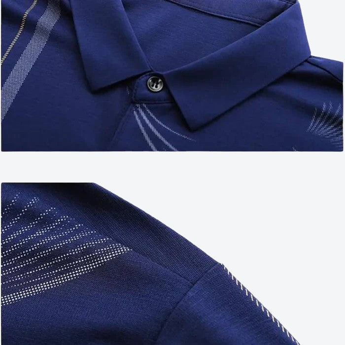 Camisa Polo Masculina Design Cruzada