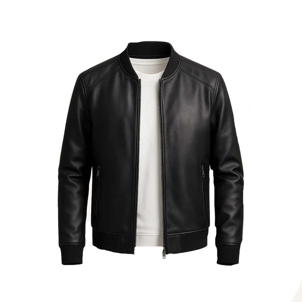 Jaqueta Masculina de Couro Gran Nero