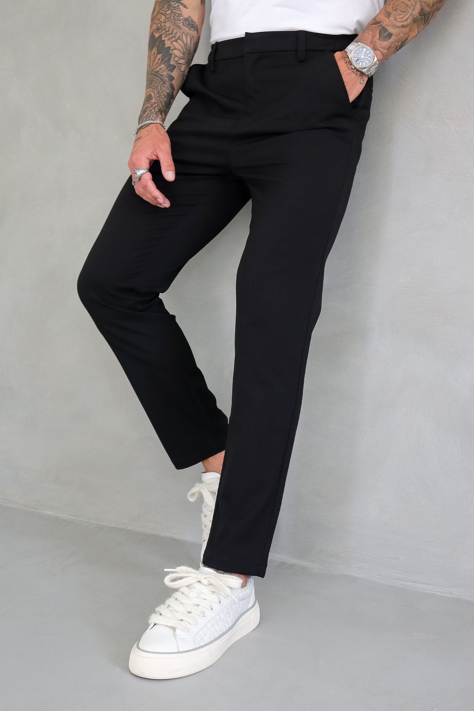 Calça Social Masculina de Santis Alvo