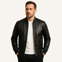 Jaqueta Masculina de Couro Gran Nero